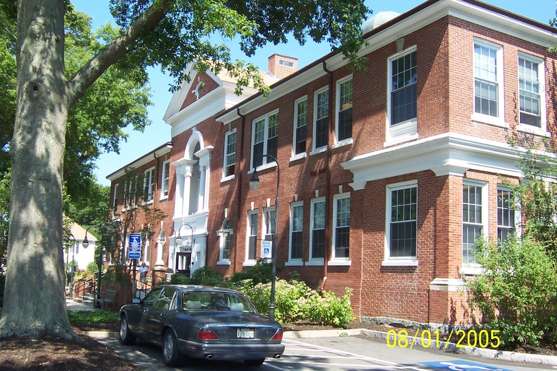 Plymouth, MA Town Hall, 11 Lincoln St. photo, picture, image