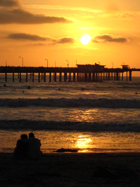 San Diego, CA: couple @ ocean beach