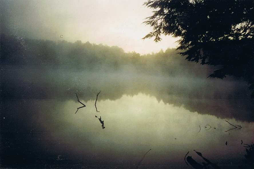 Lakewood, WI: Early morning at Turtle Lake (Taken while camping at a primative site in the National Forest)