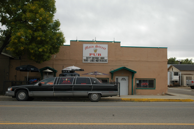Rangely, CO: Main Street Pub and Free Limo