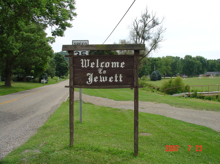 Jewett, OH Old Jewett Sign photo, picture, image (Ohio) at
