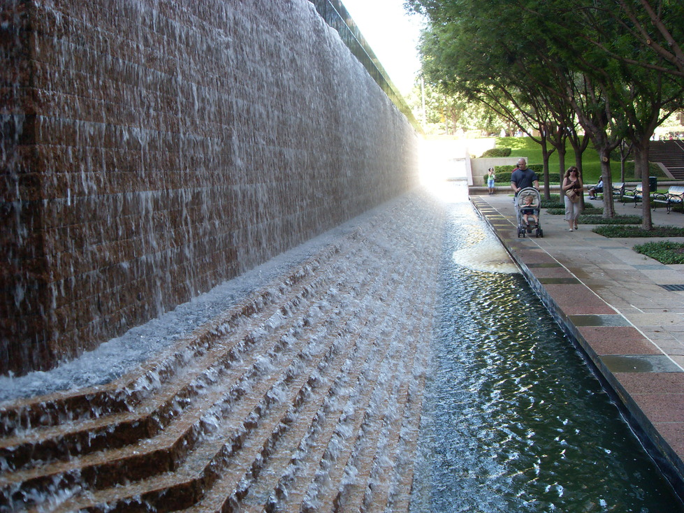 Austin, TX: Austin, TX. - water wall
