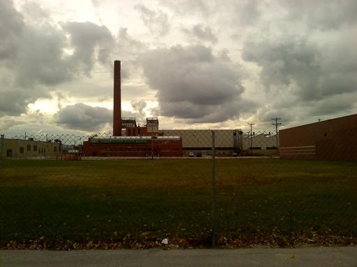 West Milwaukee, WI: Taken from S side of Target Park Lot facing west. (Former Chain Belt Factory?)