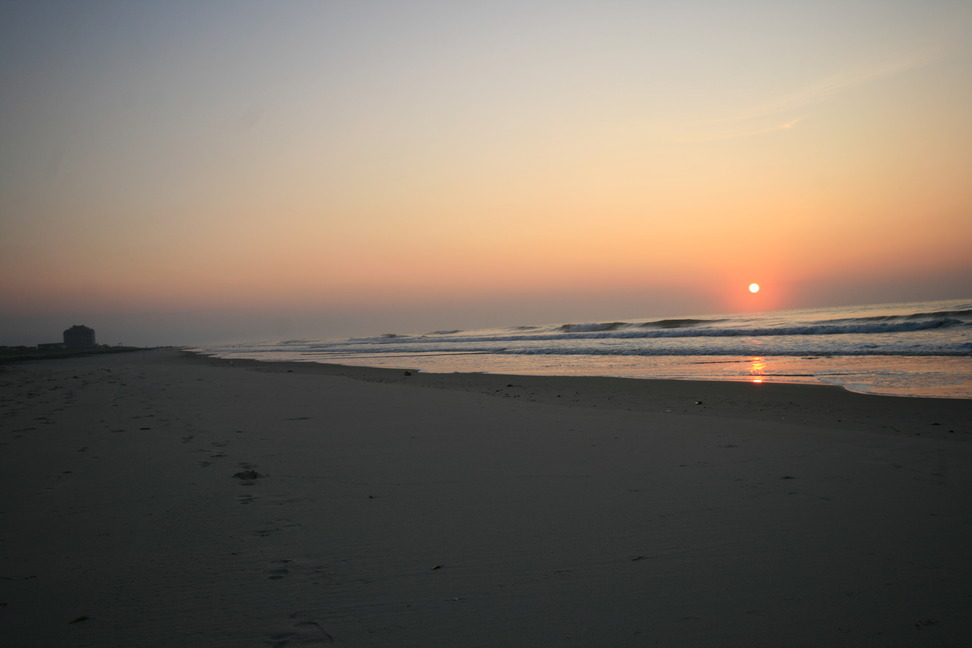 Brigantine, NJ: September Sunrise on Brigatine Beach