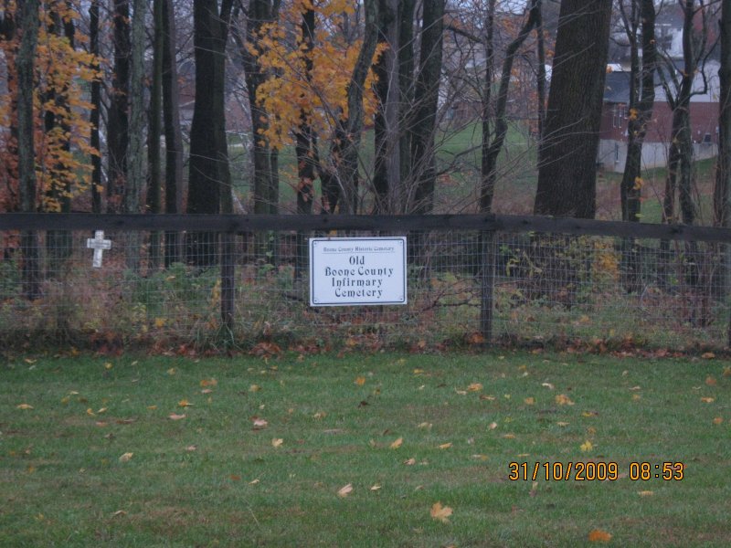 Burlington, KY: Old Boone County Infirmary Cemetery