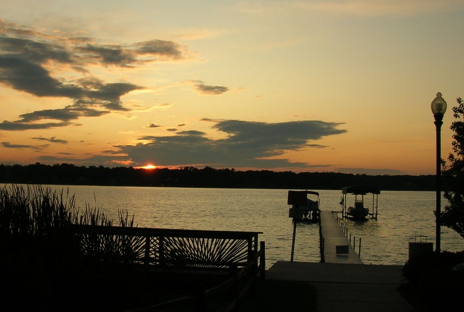 Cedar Lake, IN: Sunset