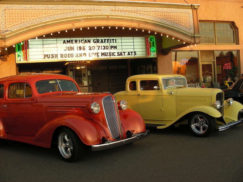 Hoquiam, WA: 7th Street Theatre and Push Rods of Hoquiam present American Graffiti June 2009