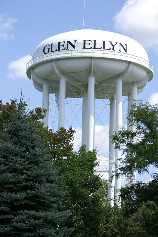 Glen Ellyn, IL: Glen Ellyn Water Tower