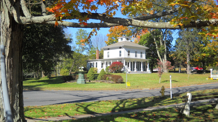 Trumbull, CT: Starkweather House & Bunny Fountain Nichols Improvement Association