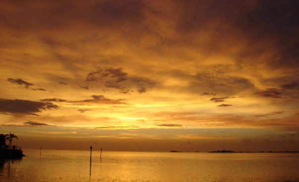 Hernando Beach, FL: Sun Set in Hernando each, Fl