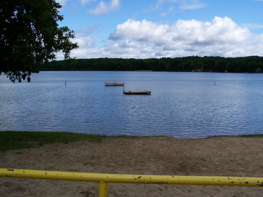 Lincoln, MI: The old swimming hole (Brownlee Lake)