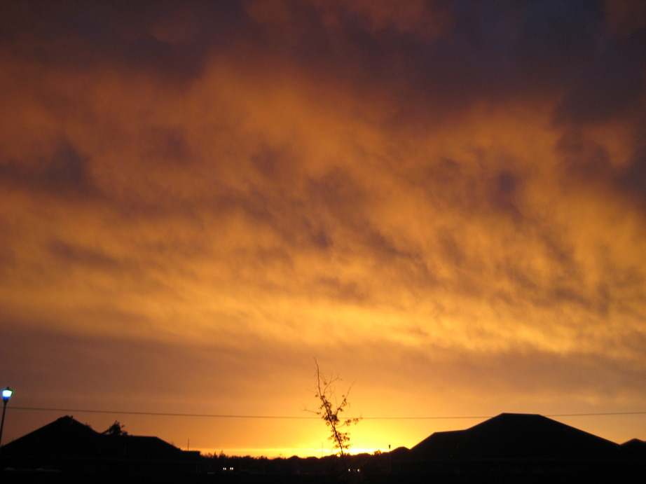 Fayetteville, AR: sunset