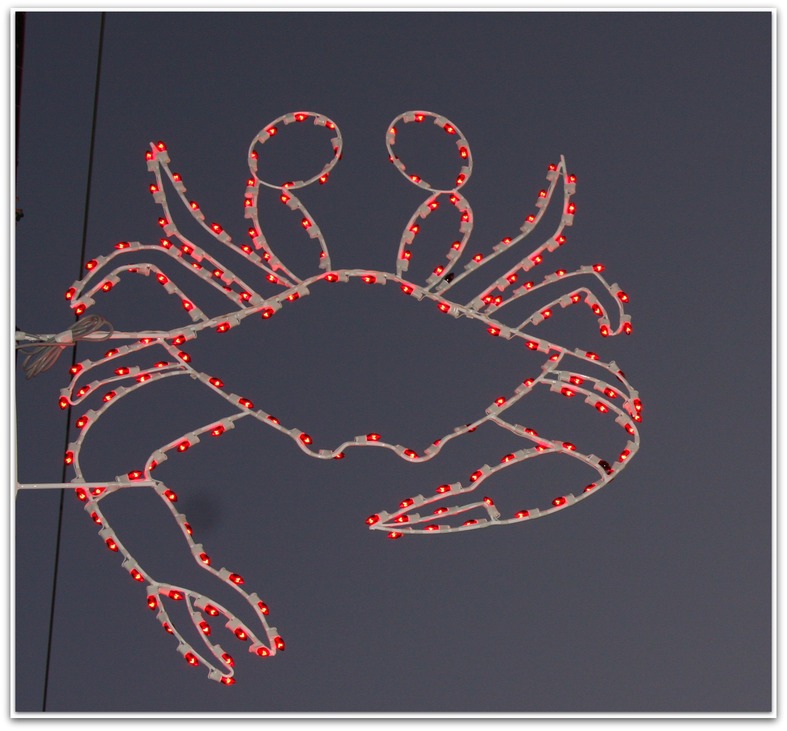 Solomons, MD: Crab Light on Solomons Island Boardwalk