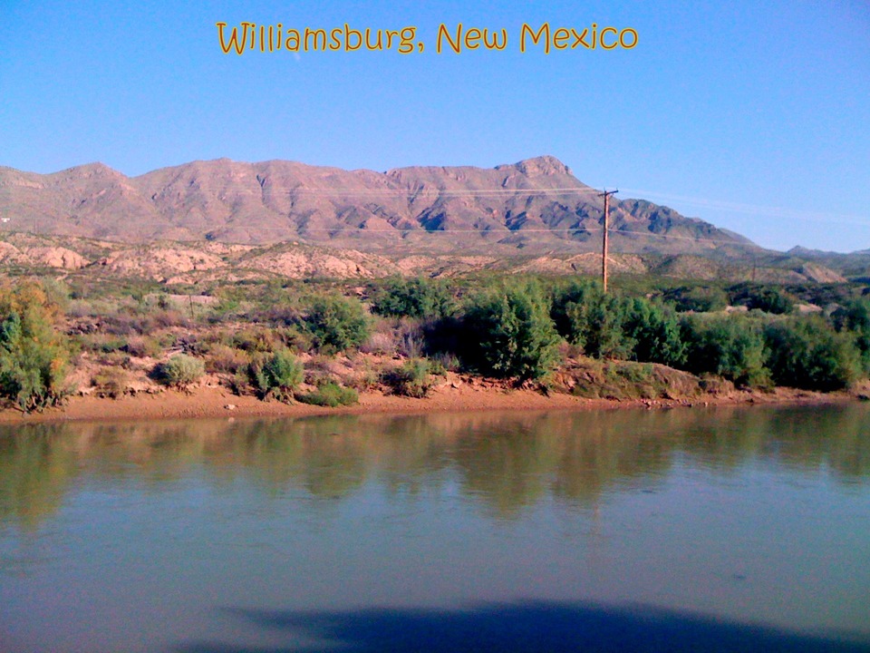Williamsburg, NM: Williamsburg, New Mexico. This great view photo is taken from the Exit 75.