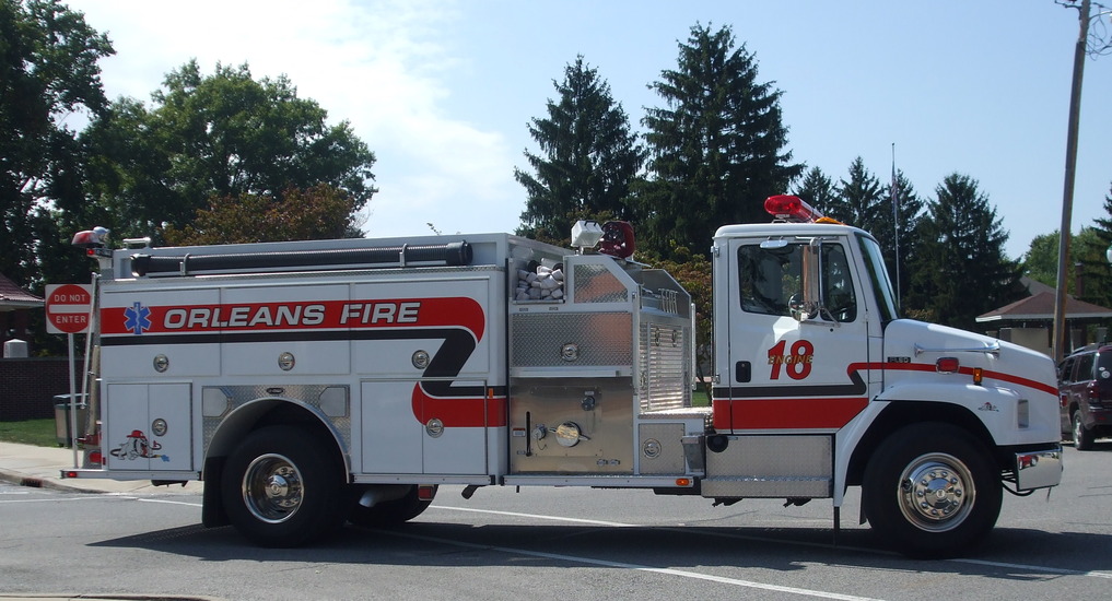 Orleans, IN: Orleans Pumper at the Square