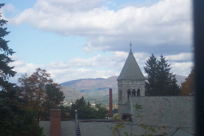 Proctor, VT: Unity Church Steeple and Beyond