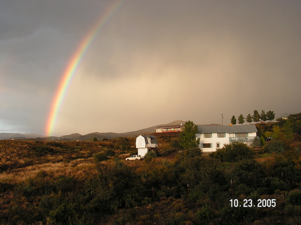 Dewey-Humboldt, AZ: Country living under the rainbow.