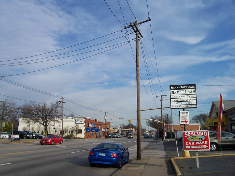 Seaford, NY I took this picture looking east on East Merrick Road