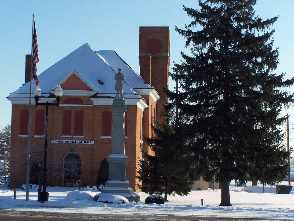 Edgerton, OH Edgerton Village Hall photo, picture, image (Ohio) at
