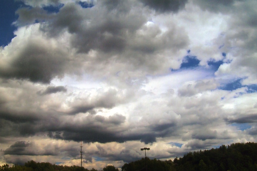 Leominster, MA: Calm before the Storm from Home Depot Parking Lot