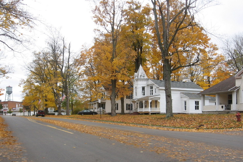 Union City, MI: Union City in the autumn