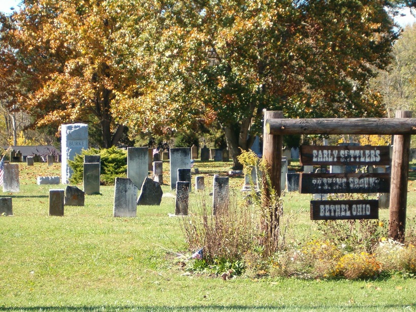 Bethel, OH: early settlers cemetery