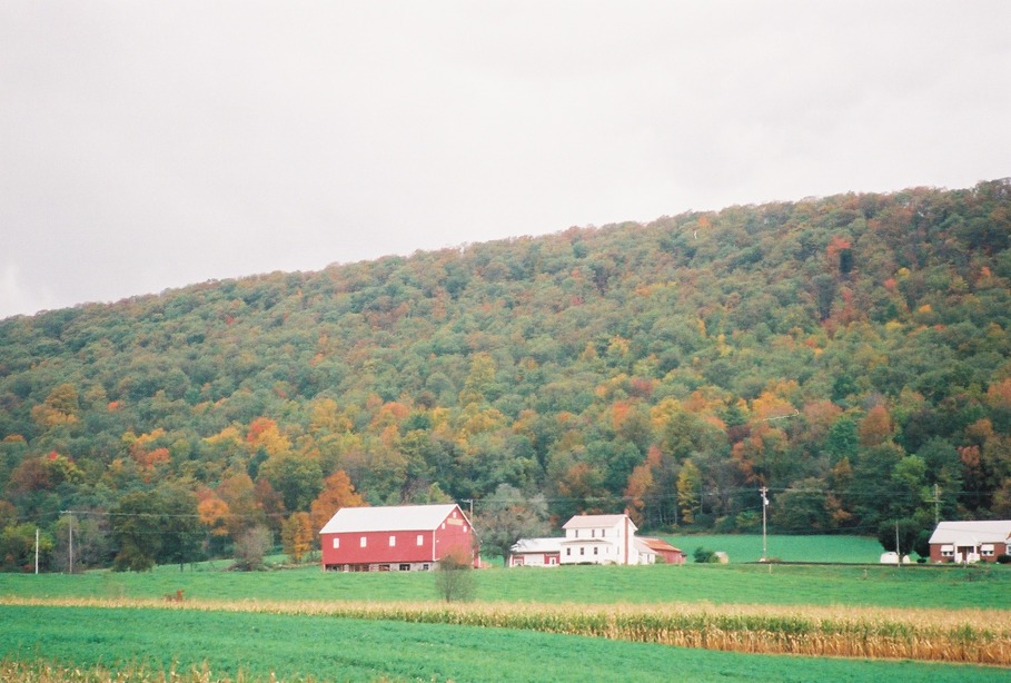 Loganton, PA: Farm on outskirts of Loganton, PA