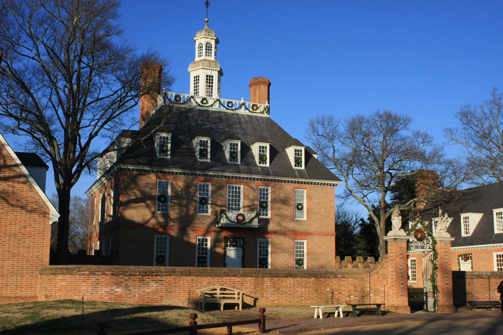 Williamsburg, VA: Colonial Williamsburg Capital December 2009