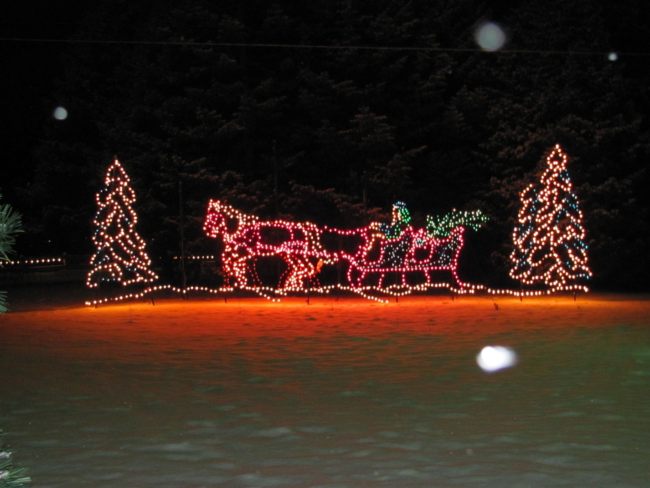 Plainwell, MI: Christmas lights