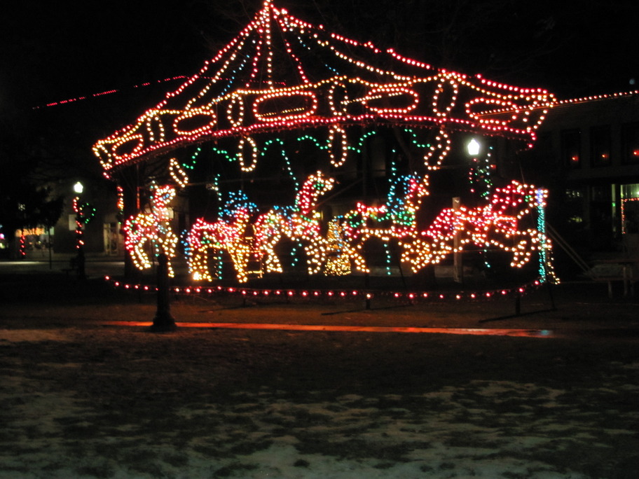 Plainwell, MI: Christmas lights