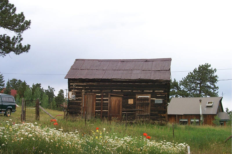Gold Hill, CO: Log House