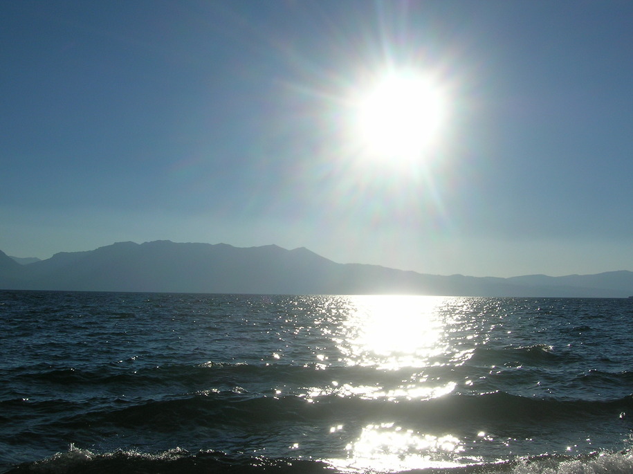 Lake Tahoe, CA: Late afternoon at the Lake