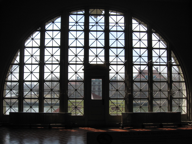 New York, NY: Ellis Island Window