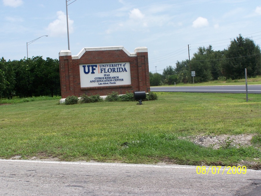 Lake Alfred, FL: University of Florida