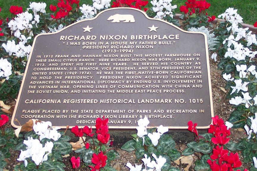Yorba Linda, CA: Richard Nixon Library - Richard Nixon's childhood home