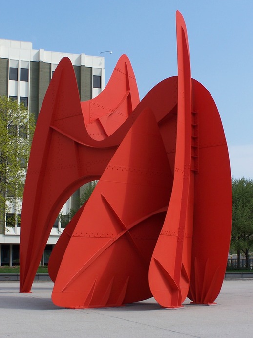 Grand Rapids, MI: A new take on the Calder. Taken from an angle I have not seen before.