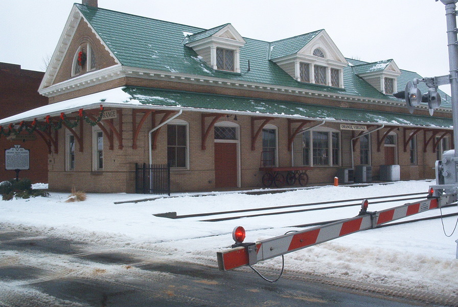 Orange, VA : train station II photo, picture, image (Virginia) at city ...