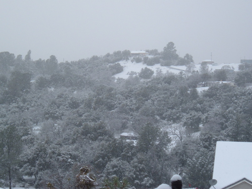 Soulsbyville, CA 2010 Snow Fall photo, picture, image (California) at