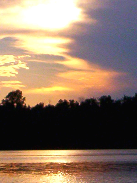 Grand Rapids, MN: lake sunset