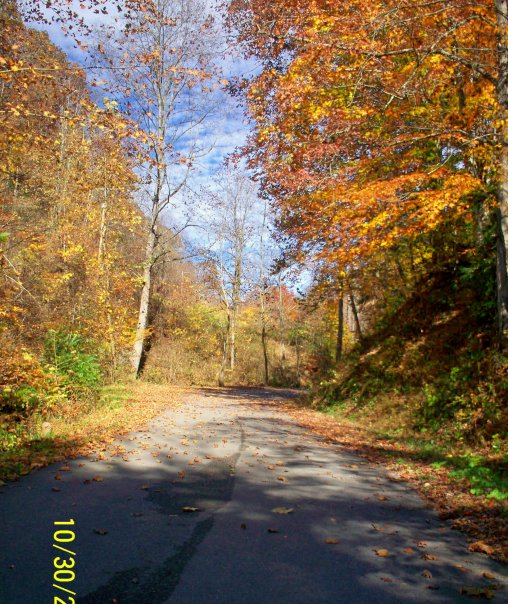 Haysi, VA This is the road were I grew up in Haysi Virginia Beautiful