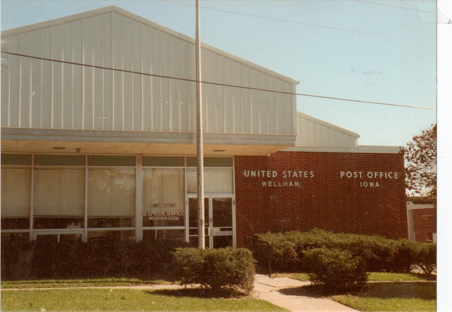 Wellman, IA: POST OFFICE