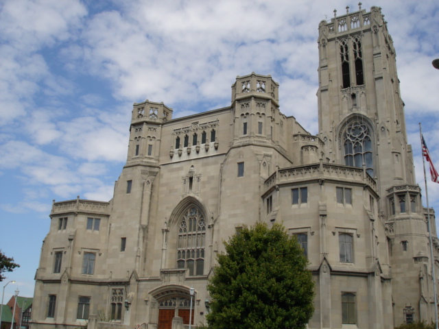Indianapolis, IN: Beutiful photo of the Scottish Rite Cathedral
