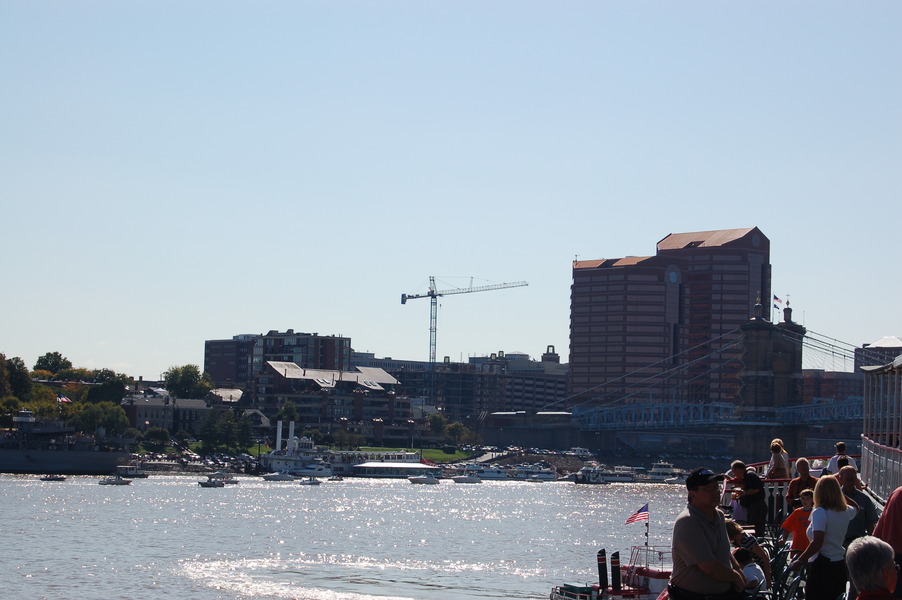 Covington, KY: Covington viewed from the Ohio River