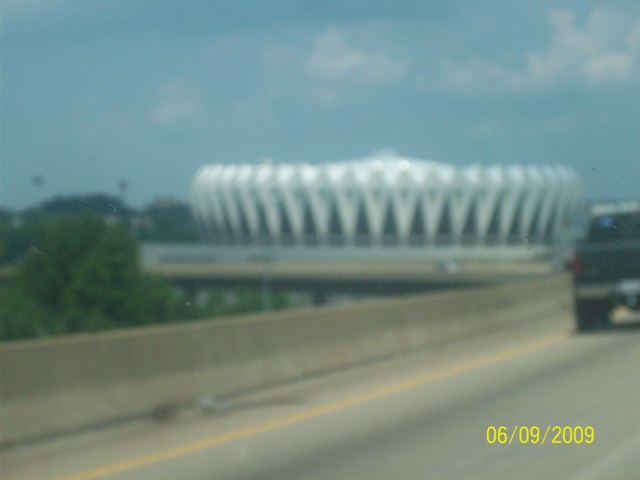 Hampton, VA: Hampton Coliseum from I-664 and I-64 interchange