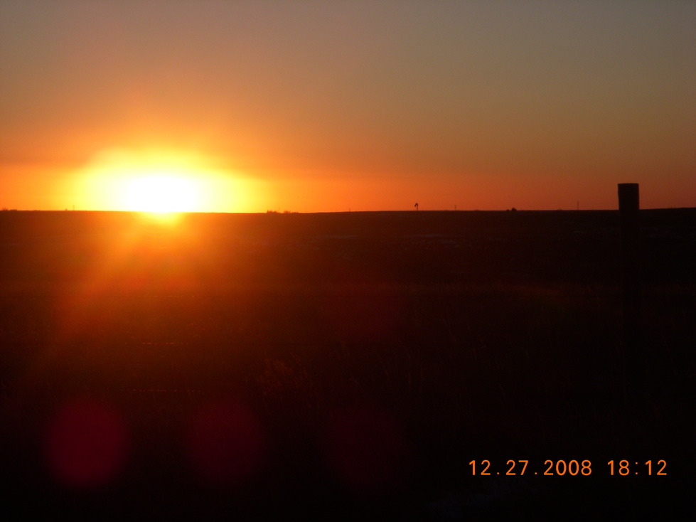Bertrand, NE: the sunset over a bertrand farm is somehting you have to see to believe
