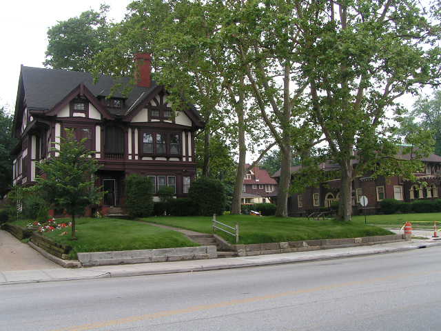 East Cleveland, OH: Euclid Avenue home once owned by Lucy Rockefeller, John D. Rockefeller's sister