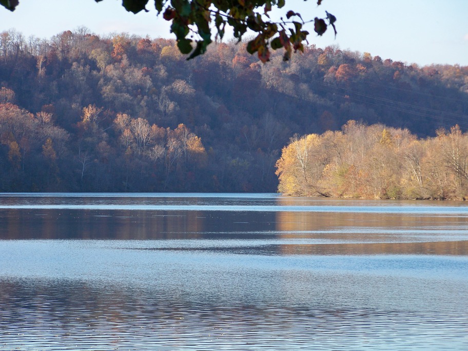 Rices Landing, PA: Monongahela River Scene - Rices Landing, PA