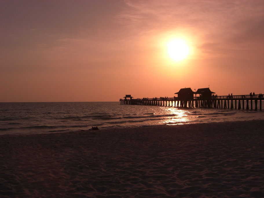 Naples, FL : Naples Pier - Sunset photo, picture, image (Florida) at ...