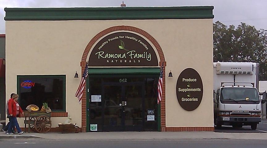 Ramona, CA: NEW HEALTH FOOD STORE IN TOWN