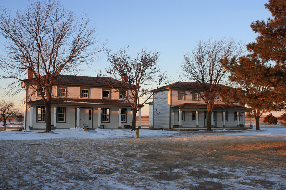 Hays, KS: Officer Quarters at Historic Fort Hays